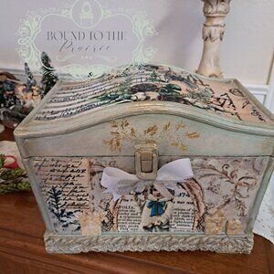 Restyled, Vintage Soft Weighted Decorative Box